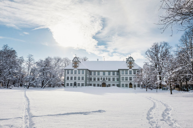 Neues Schloss Kisslegg im Schnee © Oberschwaben Tourismus GmbH, Stefan Kuhn